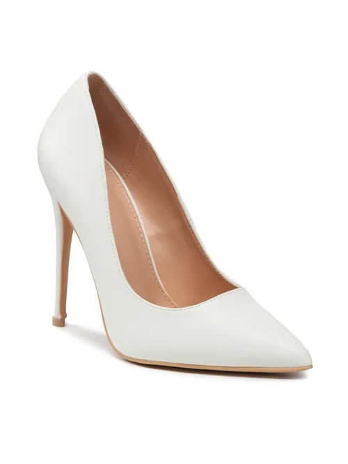 Elise - White Heels - Lena Muse