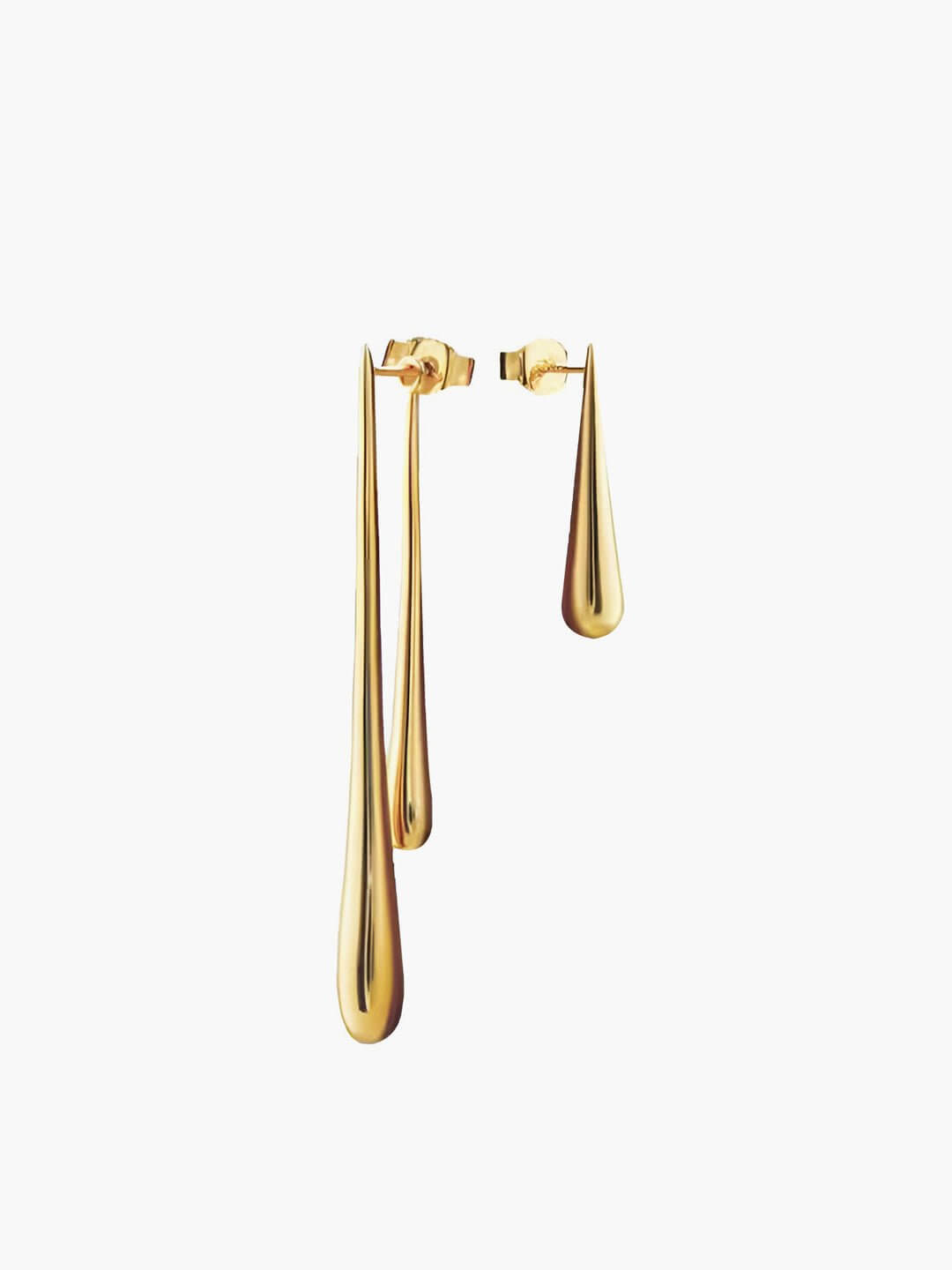Gilded Cascade Drop Earrings - Lena Muse