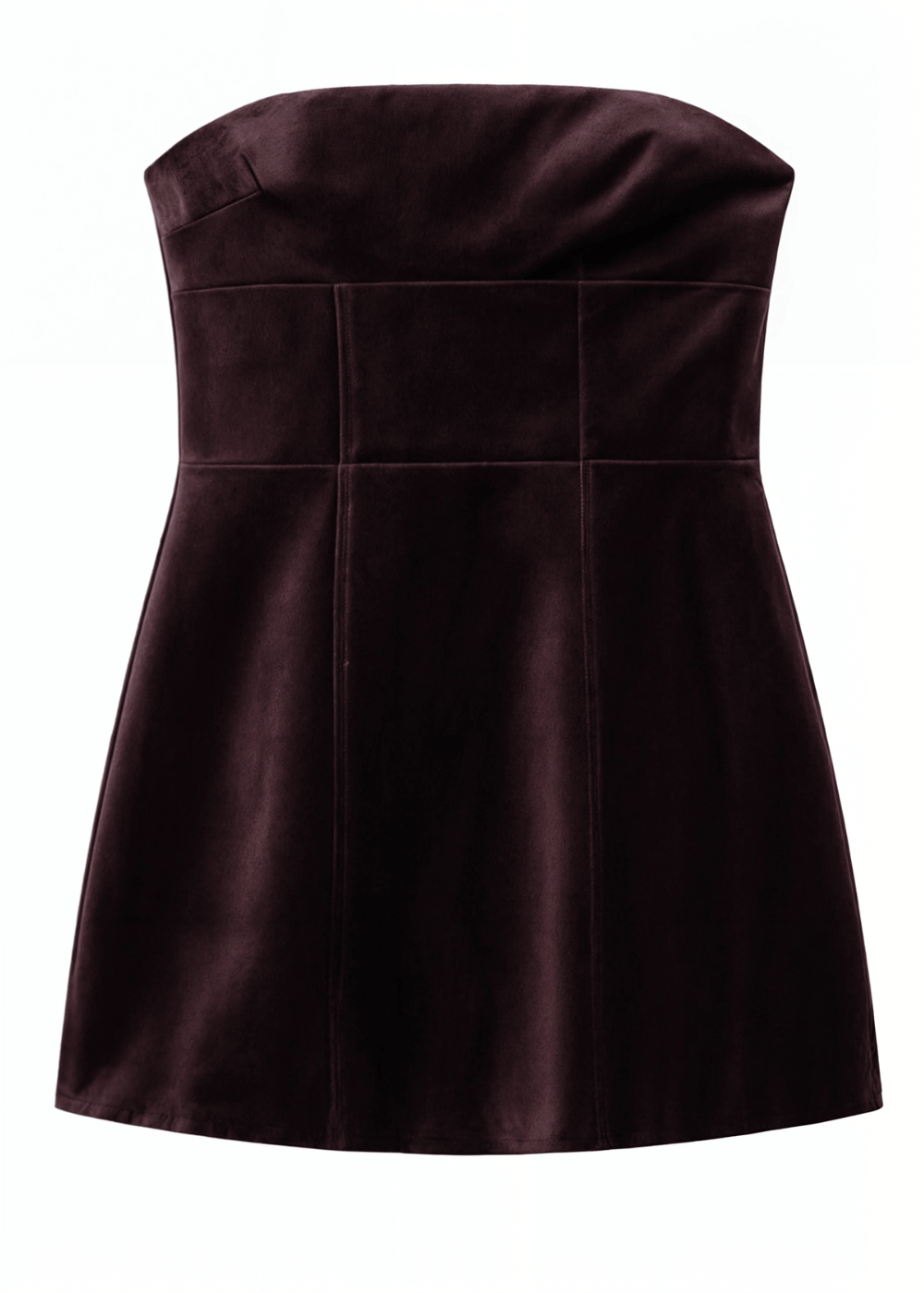 Iris - Velvet Bow Mini Dress - Lena Muse