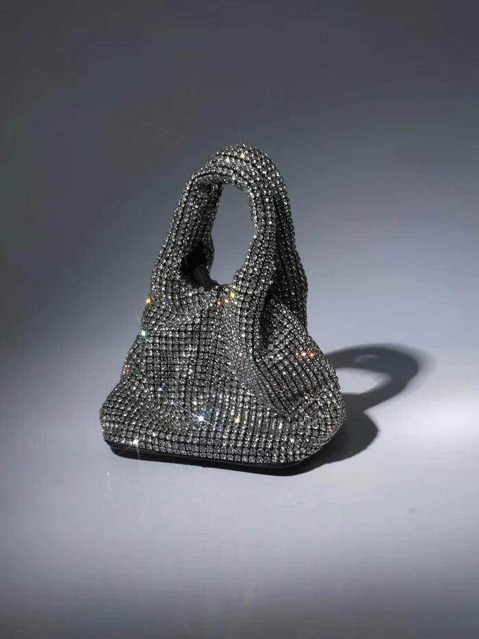 Selene - Crystal Bucket Bag - Lena Muse