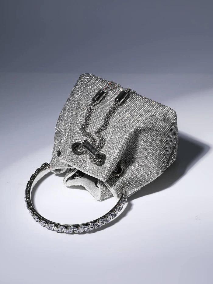 Amara - Crystal Embellished Bucket - Lena Muse