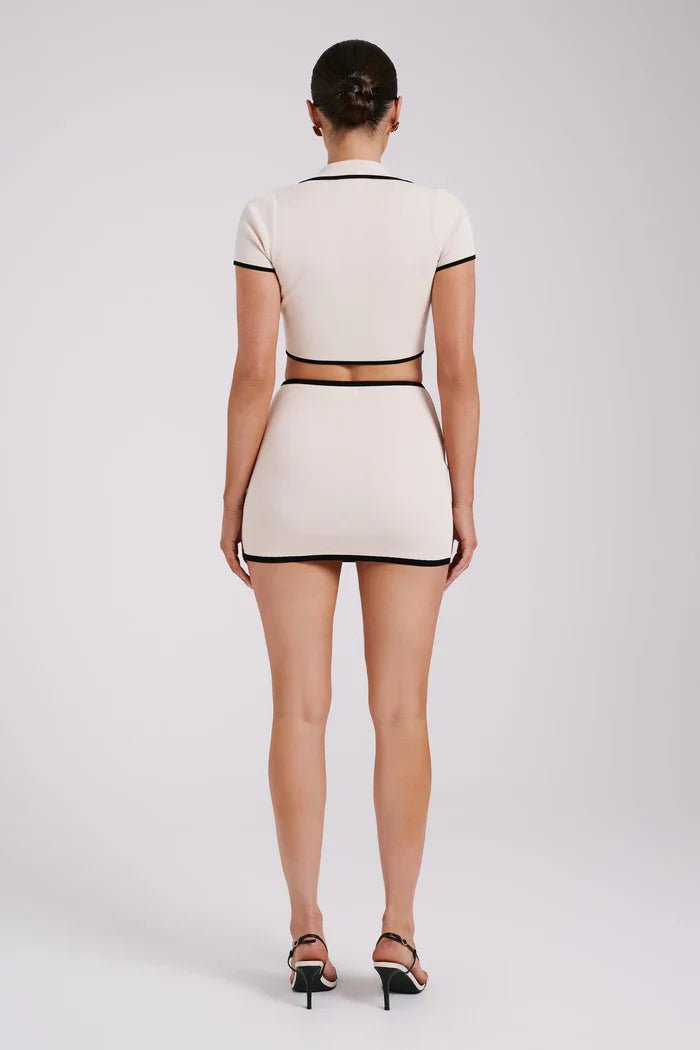 Chic Contrast - Knit Mini Set - Lena Muse
