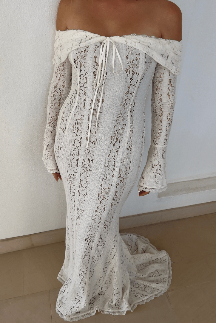 Sarai – Lace Maxi Dress - Lena Muse